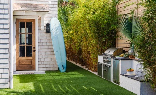 outdoor kitchens are top patio trends for backyard design. include outdoor grills, outdoor refrigerators and even outdoor diswashers