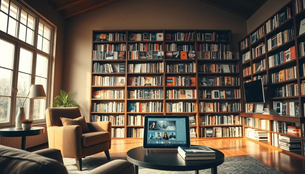 subscription benefits of Audible's library